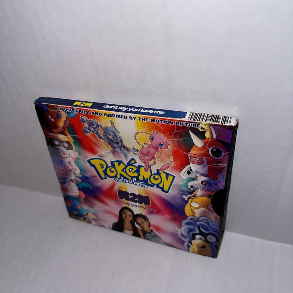 Pokemon, M2M, Don't Say You Love Me, CD, First Movie,  Music Single CD Nintendo